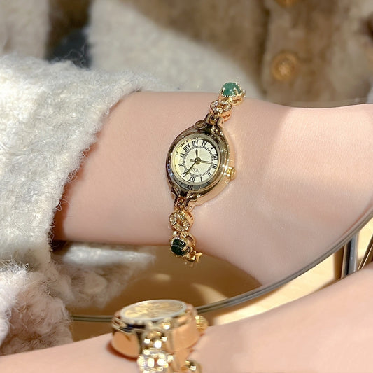 Dial Gold Mid-ancient Mild Luxury Retro Refined Grace Watch – Watches at AWSMshop.ai