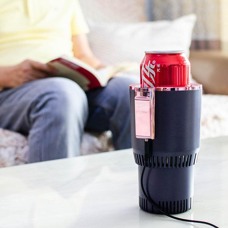  2-in-1 car heating and cooling cup with usb 