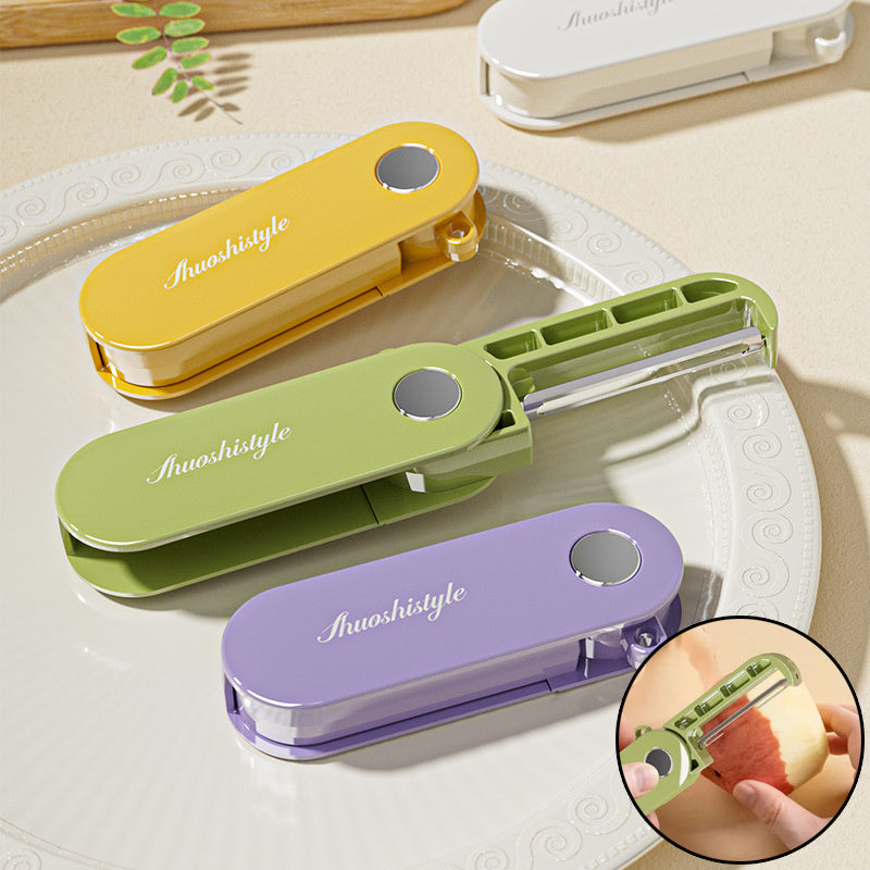 Foldable Vegetable Peeler Stainless Steel Fruit Slicer Potato Cucumber Portable Picnics Sharp Home K