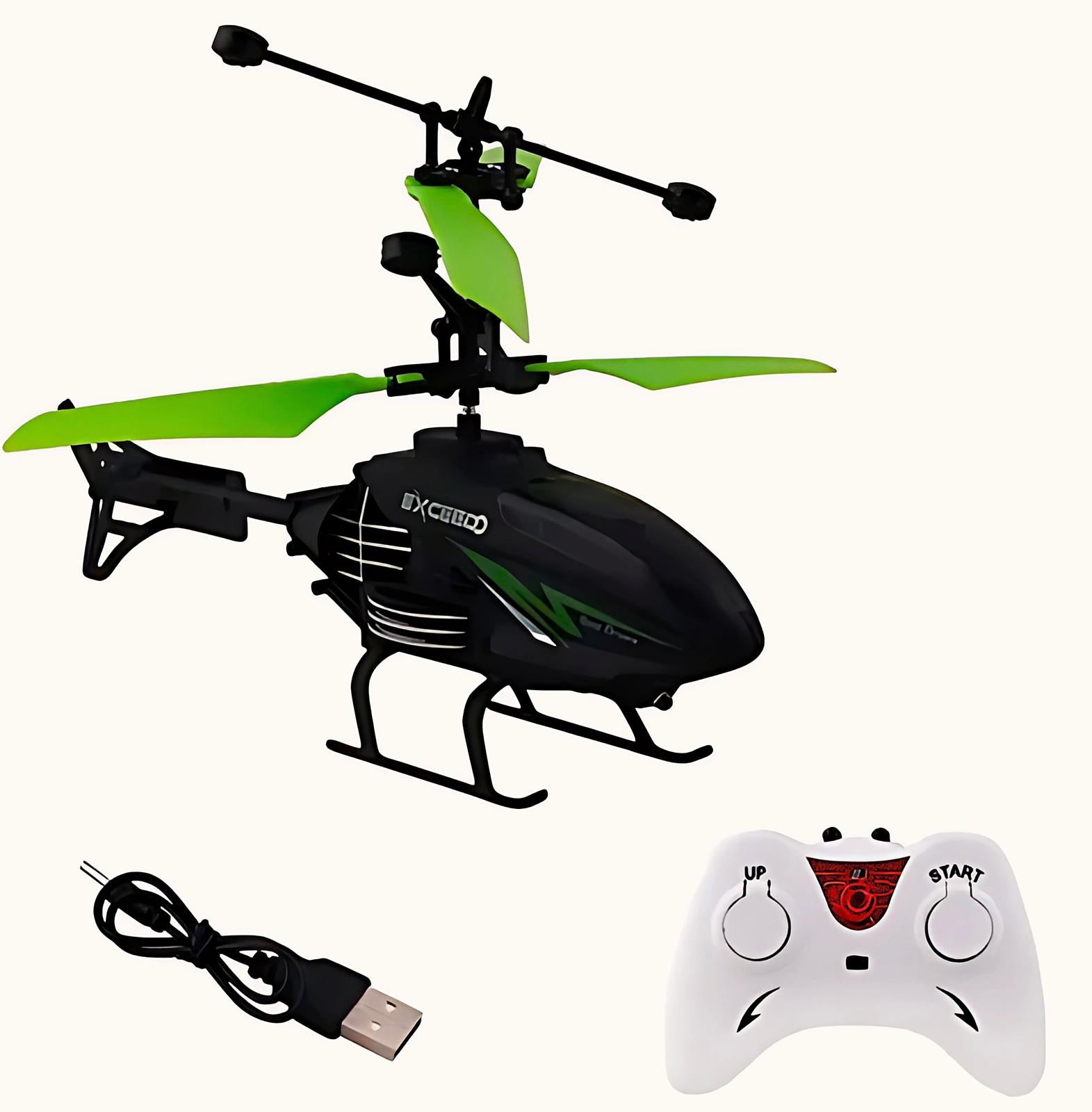 Exceed Helicopter Green