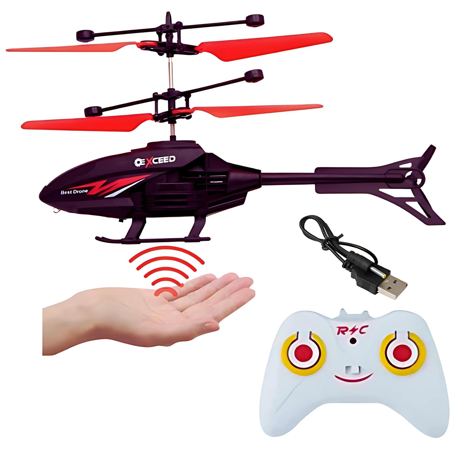 Exceed Helicopter Red