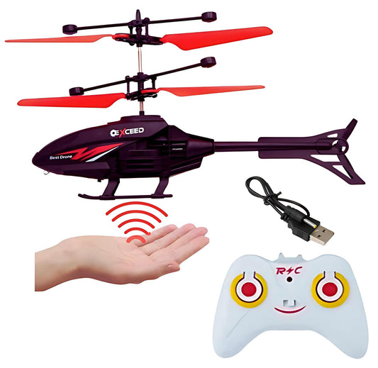 Exceed Helicopter Red