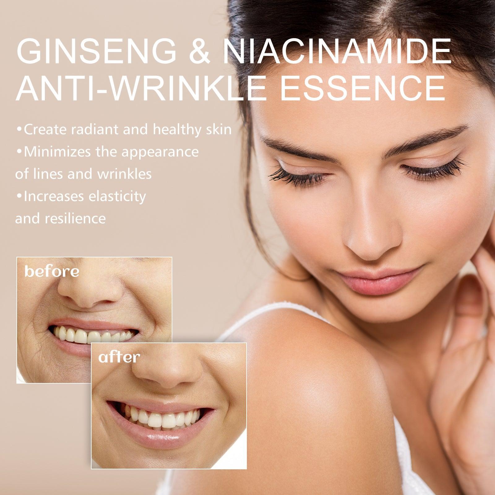 Bottle of EELHOE Ginseng Essence Serum against a white background skin care